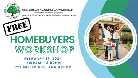 Unlock the Path to Affordable Homeownership: Attend the Free Homebuyers Workshop in Ann Arbor