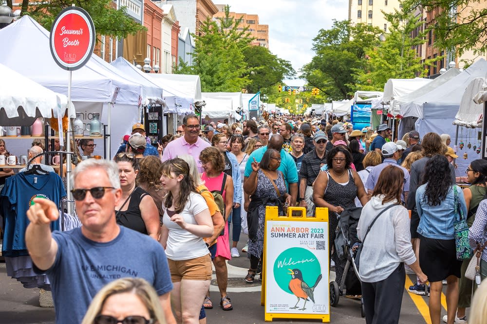 Experience the creativity at Ann Arbor Art Fair, a highlight of the summer.