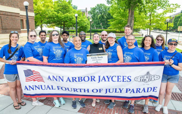 A vibrant return: The Jaycees Fourth of July parade makes its way back to downtown Ann Arbor, rekindling a beloved community tradition.