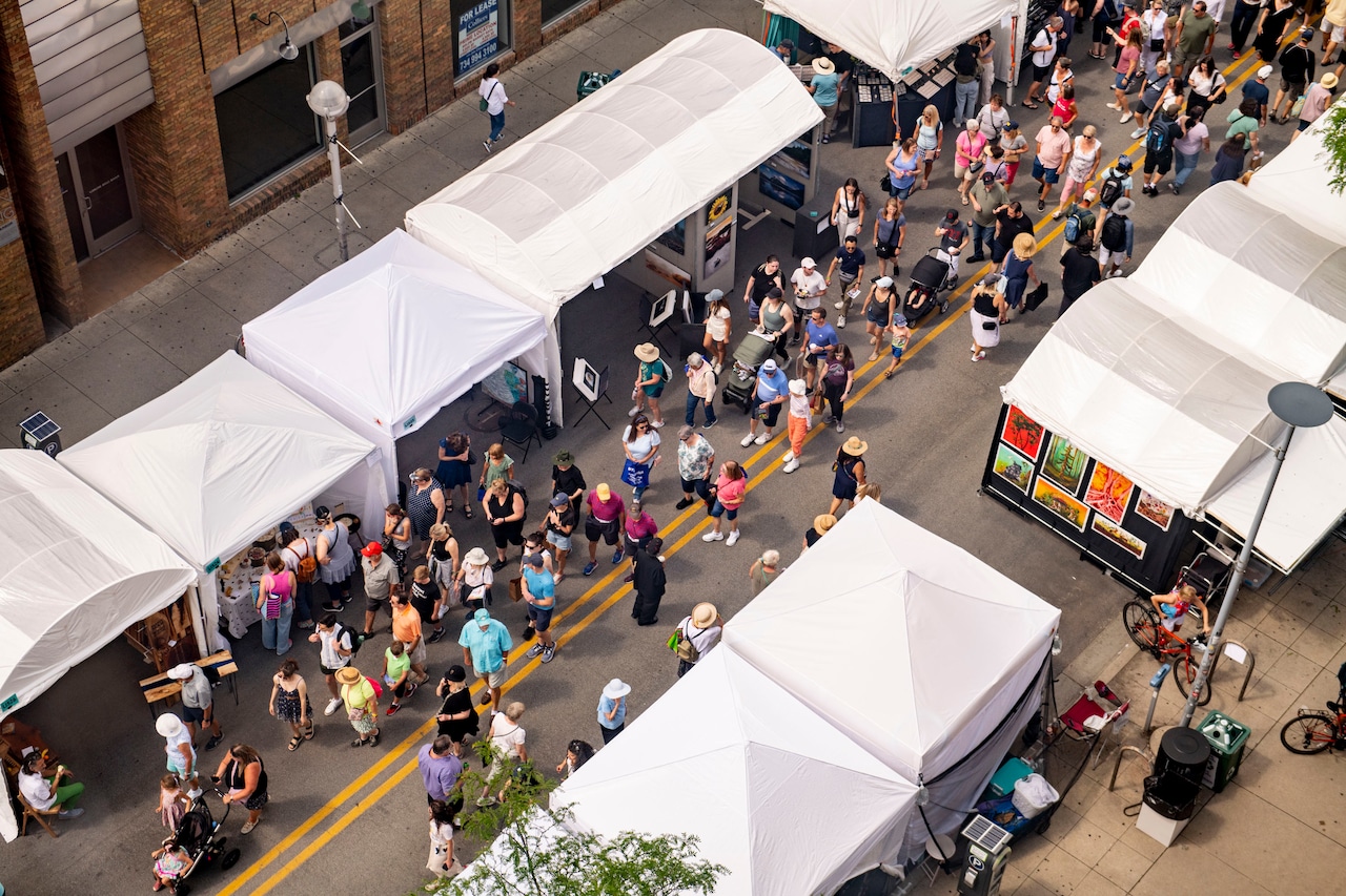 An essential guide on where to park and navigate through the bustling streets of Ann Arbor Art Fair 2024.